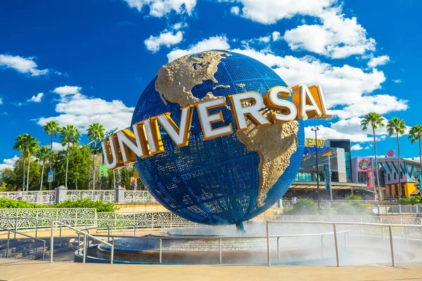 Орландо Сша Ноября 2018 Года Знаменитый Universal Globe Universal Studios — стоковое фото