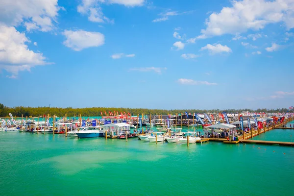 Abd Florida Miami Şubat 2017 Miami Uluslararası Boat Show Downtown — Stok fotoğraf