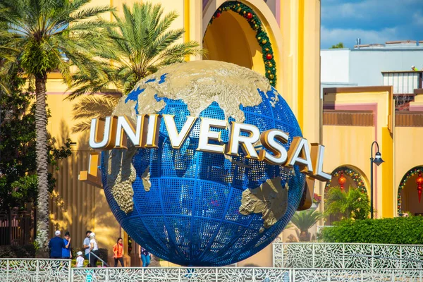 Orlando Verenigde Staten November 2018 Beroemde Universele Globe Universal Studios — Stockfoto