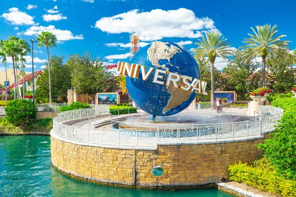 Orlando Eua Novembro 2018 Famoso Globo Universal Universal Studios Orlando — Fotografia de Stock