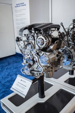 Abd. Florida. Miami. 17 Şubat 2017: Miami Uluslararası Boat Show. Miami şehir merkezi, Key Biscayne