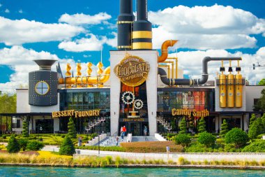 Tatlı çikolata Emporium ve Savory Bayramı mutfak, Universal City walk, Orlando, ABD