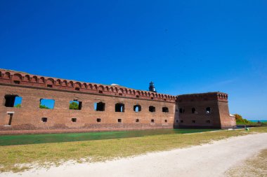 İç savaş Fort Jefferson ve Meksika Körfezi'nde Kuru Tortugas Milli Parkı, Florida, ABD