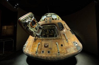 Apollo / Saturn V Merkezi, uzay hangar roket Kennedy Uzay Merkezi, Florida, ABD ile