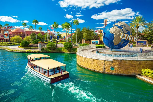 Orlando Noviembre 2018 Famoso Universal Globe Universal Studios Orlando Florida — Foto de Stock