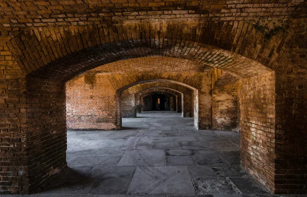 Guerre Civile Fort Jefferson Dans Parc National Dry Tortugas Floride — Photo