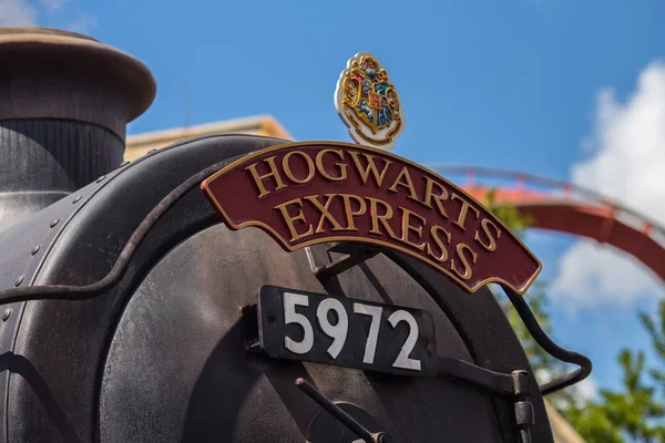 Orlando, Florida, ABD - 11 Mart 2017: Hogwarts Islands of Adventure'da ekspres