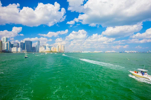 Usa Florida Miami Febrero 2017 Miami International Boat Show Centro — Foto de Stock