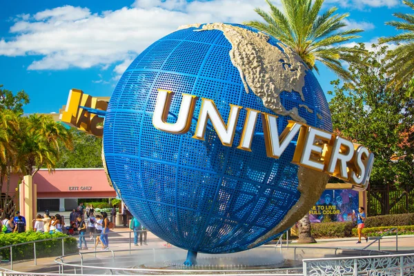 Орландо Сша Ноября 2018 Года Знаменитый Universal Globe Universal Studios — стоковое фото