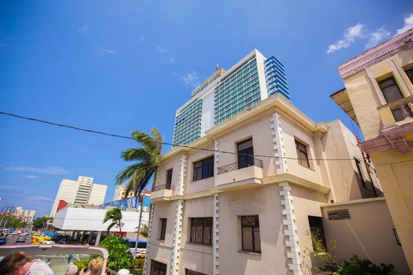 Antiguos Edificios Colores Calle Del Centro Histórico Habana Cuba — Foto de Stock