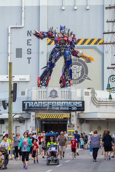 Universal Studios Wejście Transformers Jazdy Orlando Florida Usa — Zdjęcie stockowe