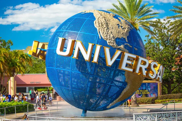 Orlando États Unis Novembre 2018 Célèbre Universal Globe Aux Universal — Photo