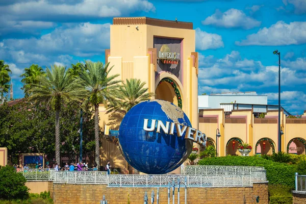 Orlando Noviembre 2018 Famoso Universal Globe Universal Studios Orlando Florida — Foto de Stock