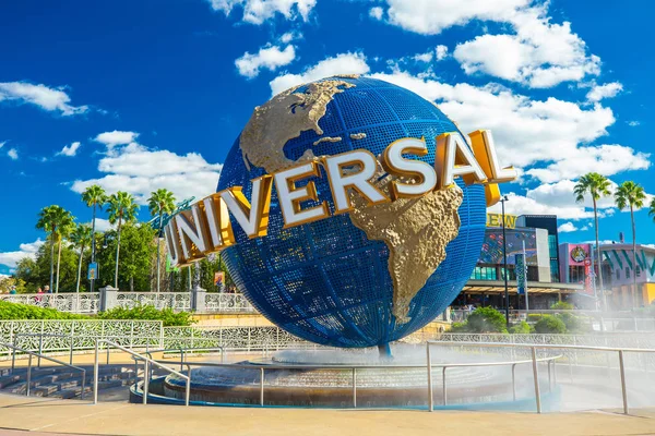 Orlando Noviembre 2018 Famoso Universal Globe Universal Studios Orlando Florida — Foto de Stock