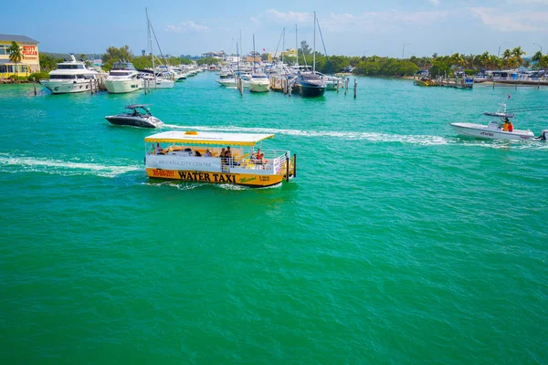 Usa Florida Miami Febrero 2017 Miami International Boat Show Centro — Foto de Stock