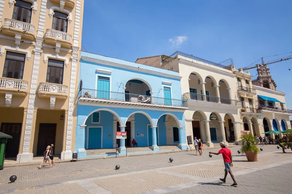 Bâtiments Anciens Rue Centre Historique Havane Cuba — Photo