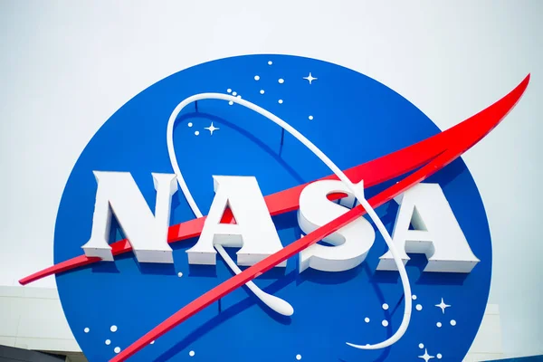 Firma Nasa Kennedy Space Center Cape Canaveral Florida Usa — Foto Stock