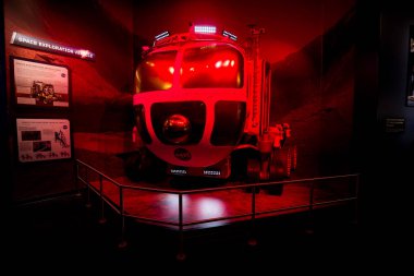 Abd. Florida. Cape Canaveral, Mayıs 2018: Kennedy Uzay Merkezi, gezi turu