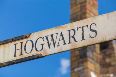 Orlando, Florida, Abd - 11 Mart 2017: Macera Adaları'nda hogwarts