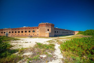 İç savaş Fort Jefferson Kuru Tortugas Milli Parkı, Florida, ABD