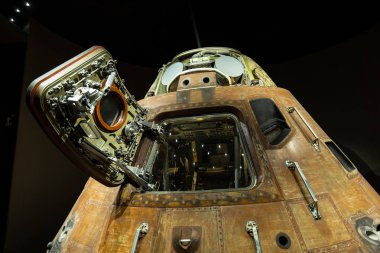 Apollo / Saturn V Merkezi, uzay hangar roket Kennedy Uzay Merkezi, Florida, ABD ile