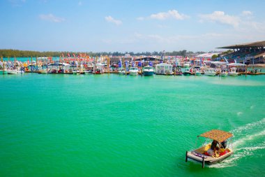 ABD, Florida, Miami - 17 Şubat 2017: Miami Uluslararası Boat Show, Downtown Miami, Key Biscayne