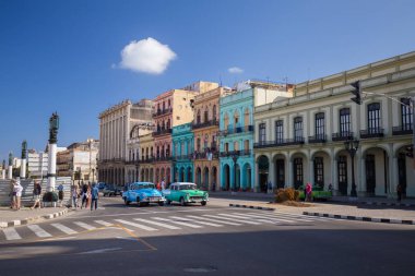 Küba Cumhuriyeti. Karayipler'deki ülke. Özgürlük Adası. Eski Havana.