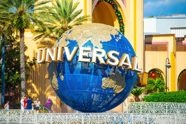 Orlando Stany Zjednoczone Ameryki Listopada 2018 Słynny Universal Globe Universal — Zdjęcie stockowe