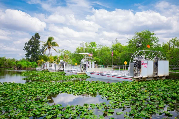 Tourists Everglades National Park Florida Usa — Stock Photo, Image