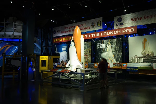 Interior Del Centro Espacial Kennedy Florida — Foto de Stock