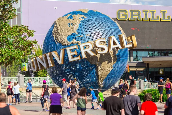 Orlando Eua Novembro 2018 Famoso Globo Universal Universal Studios Orlando — Fotografia de Stock