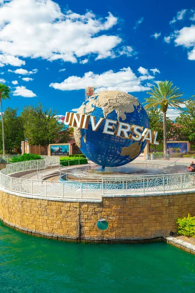 Orlando Eua Novembro 2018 Famoso Globo Universal Universal Studios Orlando — Fotografia de Stock