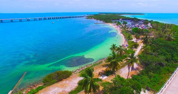 Widok Lotu Ptaka South Beach Miami Beach Floryda Usa — Zdjęcie stockowe