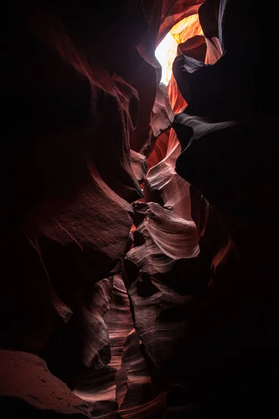 Prachtig Uitzicht Van Antelope Canyon Arizona Usa — Stockfoto