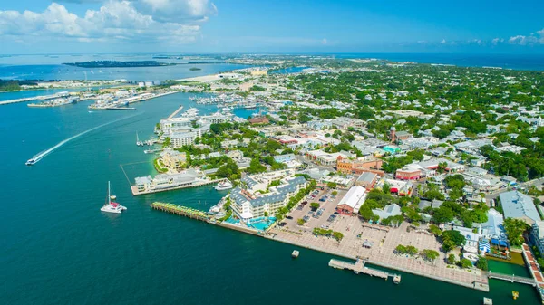 Widok Lotu Ptaka Miami Beach South Beach Normandzkie Wyspy Floryda — Zdjęcie stockowe