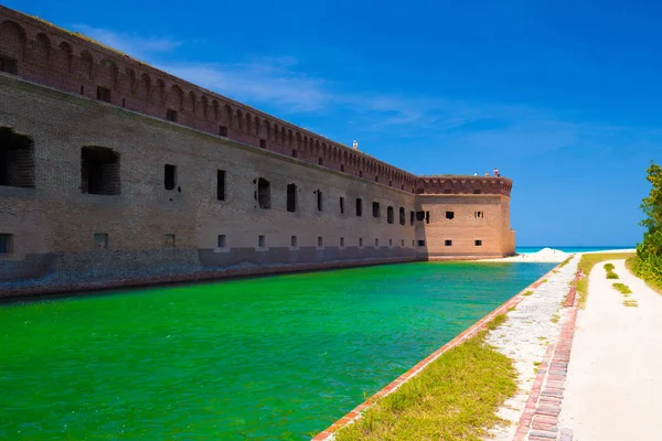 Guerra Civil Fort Jefferson Golfo México Parque Nacional Dry Tortugas — Foto de Stock