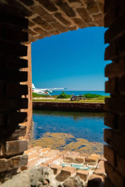 İç savaş Fort Jefferson ve Meksika Körfezi'nde Kuru Tortugas Milli Parkı, Florida, ABD