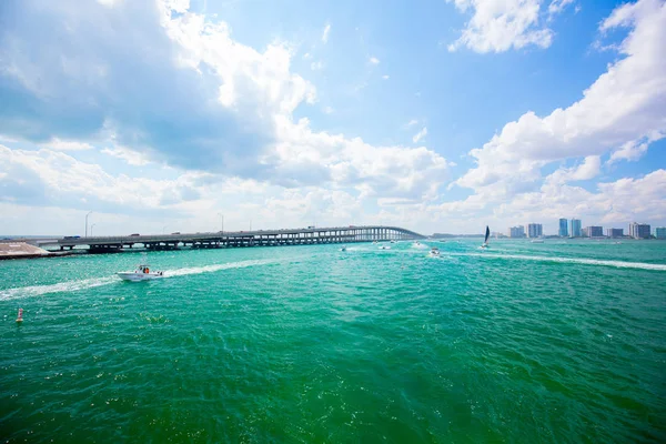 Usa Florida Miami Febrero 2017 Miami International Boat Show Centro — Foto de Stock