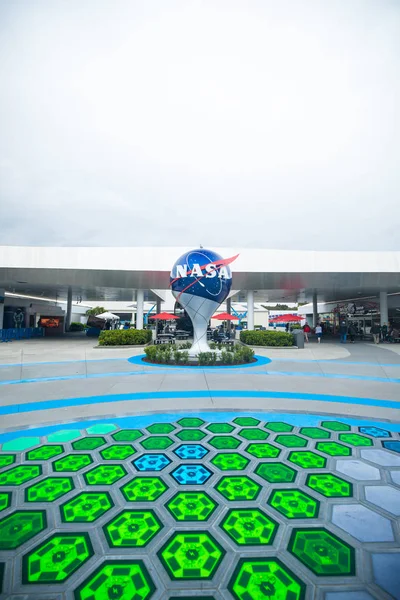 Nasa Znamení Kennedy Space Center Cape Canaveral Florida Usa — Stock fotografie