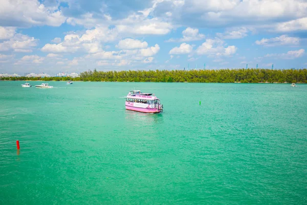 Usa Florida Miami Febrero 2017 Miami International Boat Show Centro — Foto de Stock