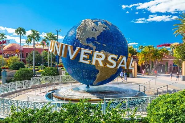 Orlando Usa November 2018 Famous Universal Globe Universal Studios Orlando — Stock Photo, Image