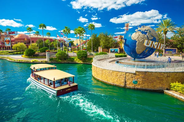 Orlando Noviembre 2018 Famoso Universal Globe Universal Studios Orlando Florida — Foto de Stock