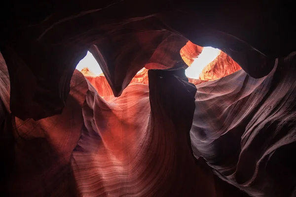 Hermosa Vista Antelope Canyon Arizona —  Fotos de Stock