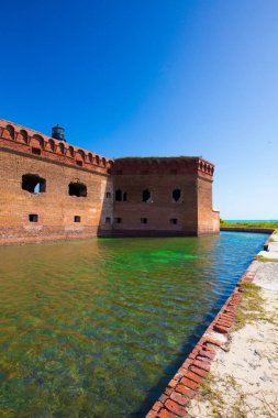 İç savaş Fort Jefferson ve Meksika Körfezi'nde Kuru Tortugas Milli Parkı, Florida, ABD