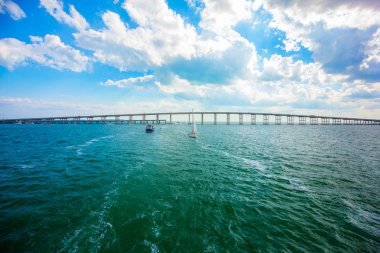ABD, Florida, Miami - 17 Şubat 2017: Miami Uluslararası Boat Show, Downtown Miami, Key Biscayne
