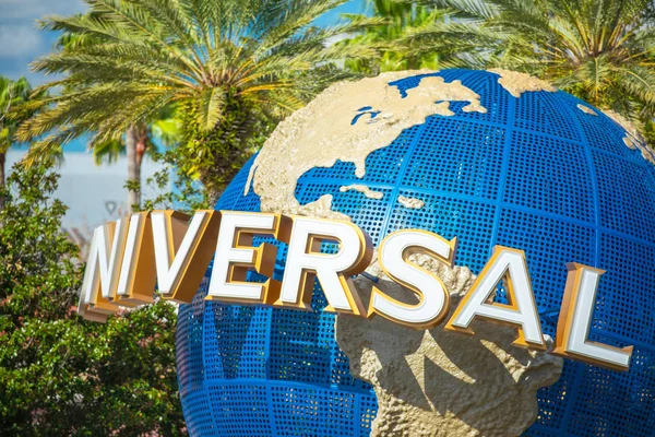 Orlando Eua Novembro 2018 Famoso Globo Universal Universal Studios Orlando — Fotografia de Stock