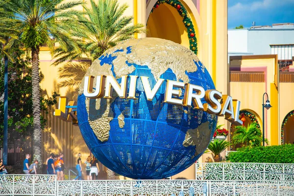 Орландо Сша Листопада 2018 Знаменитий Універсальний Globe Universal Studios Орландо — стокове фото