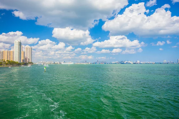 Usa Florida Miami Febbraio 2017 Miami International Boat Show Downtown — Foto Stock