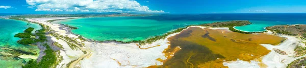 Vista Panorâmica Aérea Bela Costa Porto Rico Mar Caribe — Fotografia de Stock