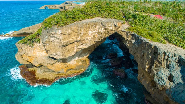 Güzel cueva del Indio havadan görünümü, hatillo, Porto Riko